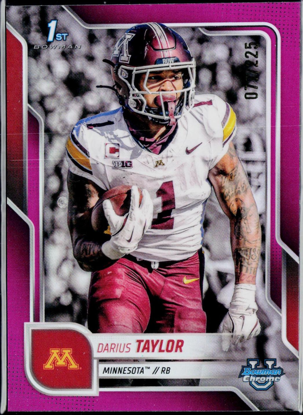 Darius Taylor [Fuchsia Refractor] #126