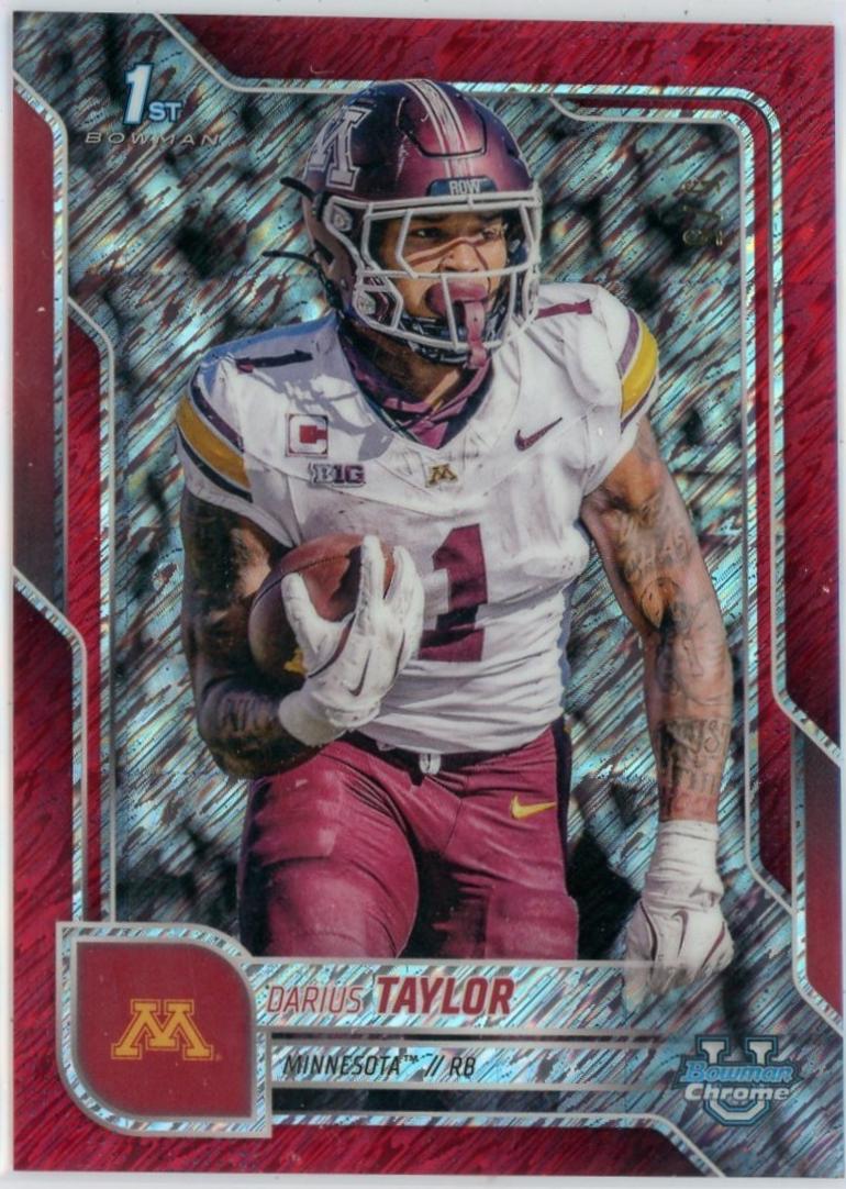 Darius Taylor [Red Refractor] #126