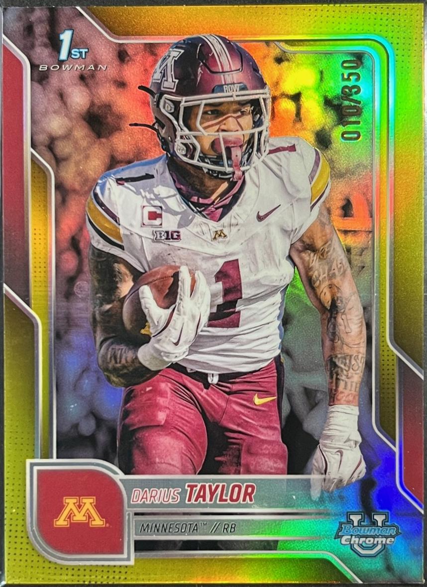 Darius Taylor [Yellow Refractor] #126