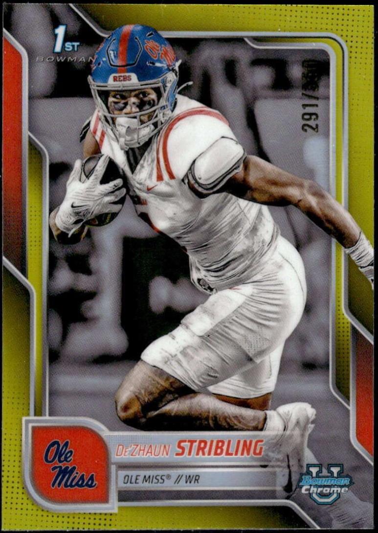 De'Zhaun Stribling [Yellow Refractor] #182