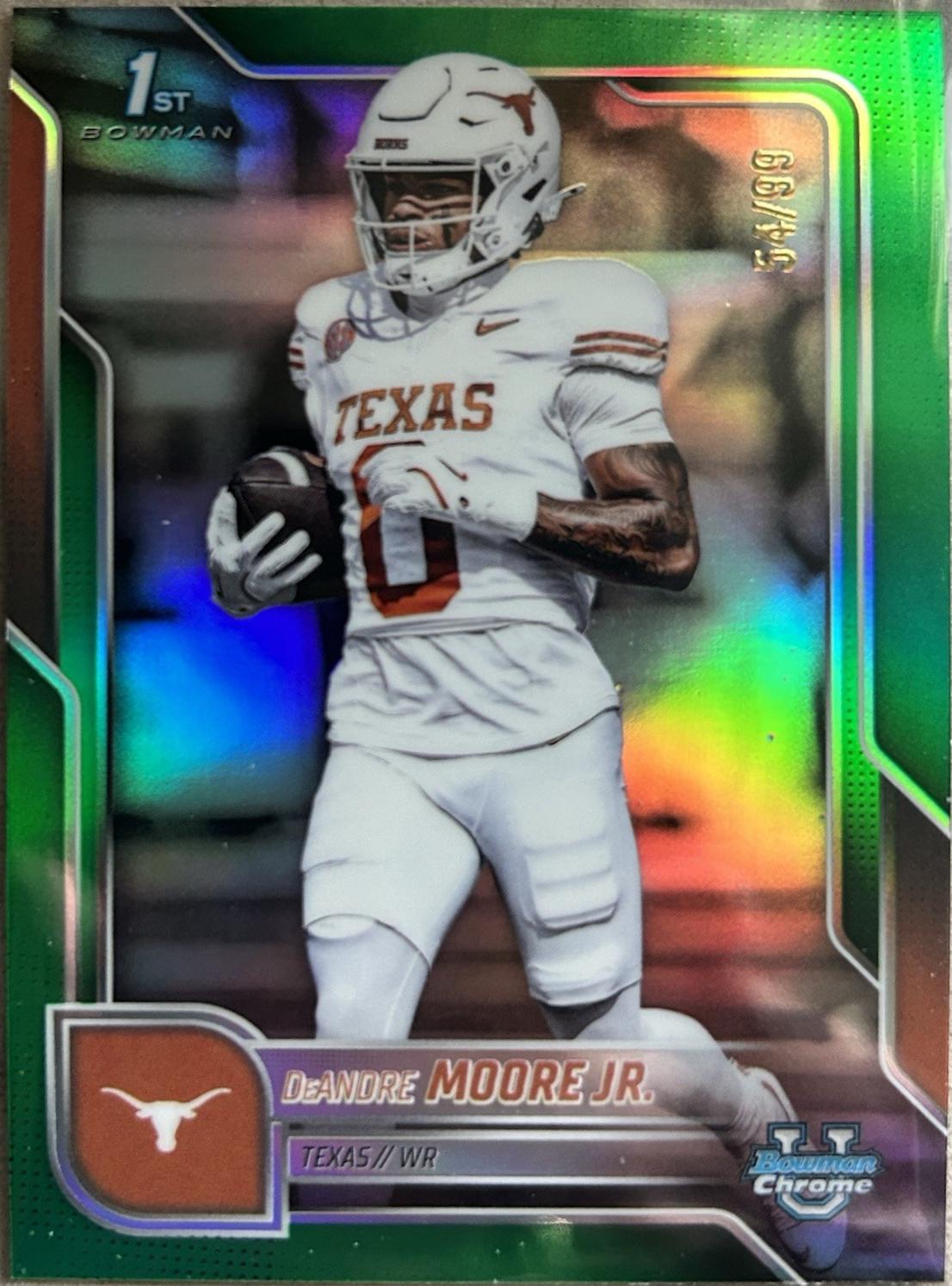 DeAndre Moore Jr. [Green Refractor] #183