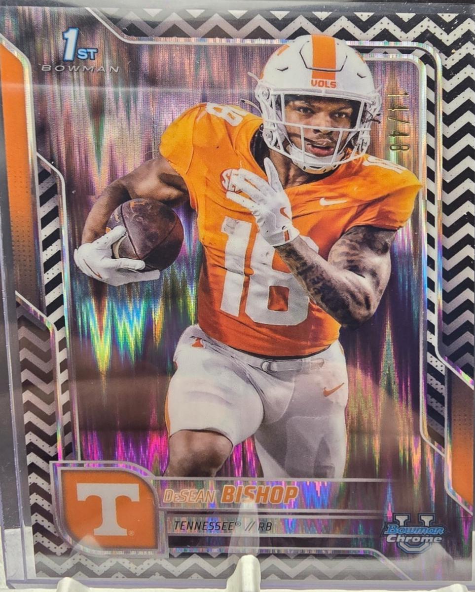 DeSean Bishop [Black White Stealth Refractor] #67