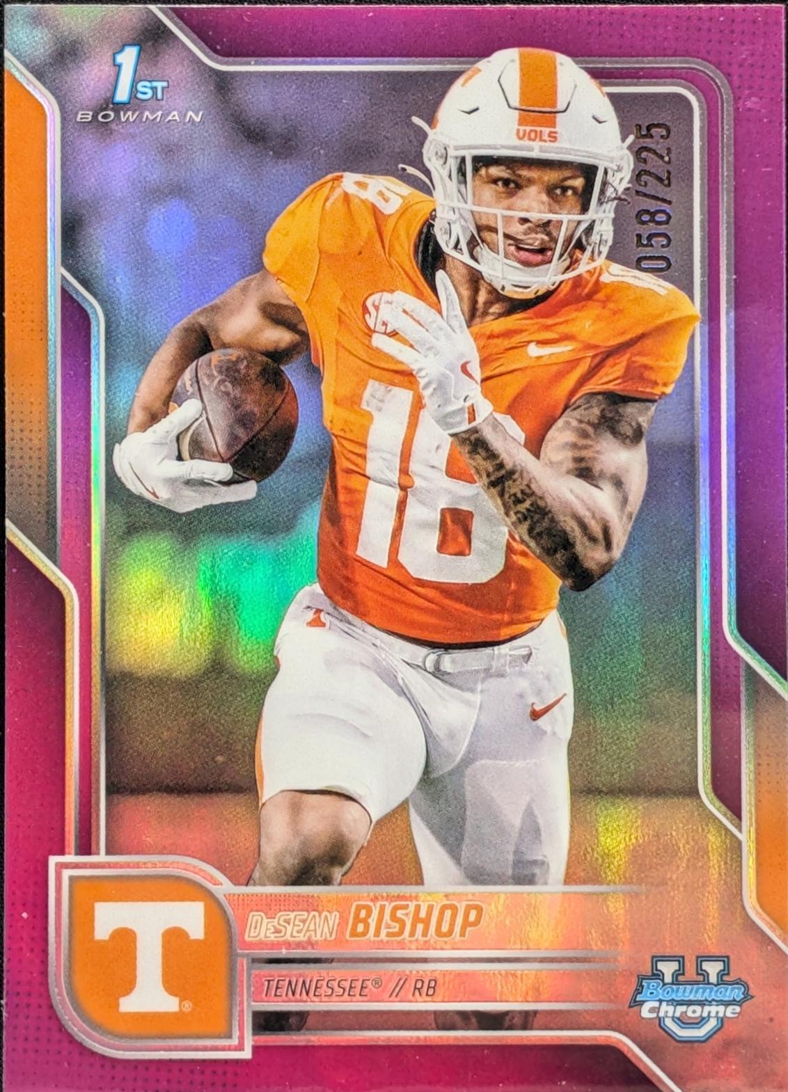 DeSean Bishop [Fuchsia Refractor] #67