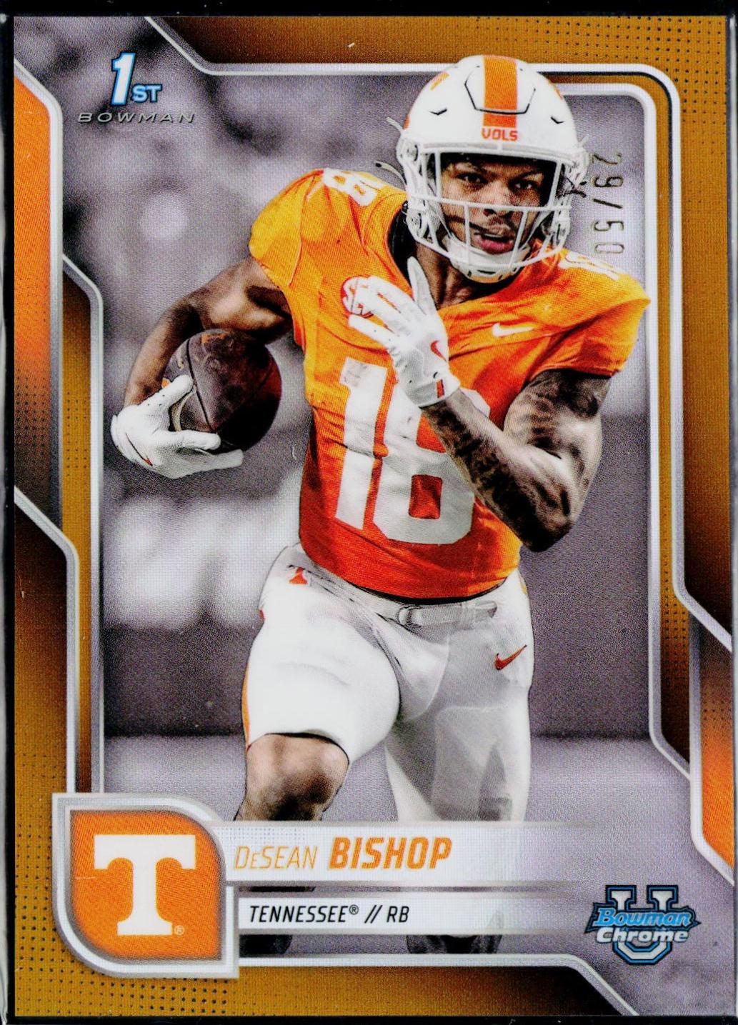 DeSean Bishop [Gold Refractor] #67