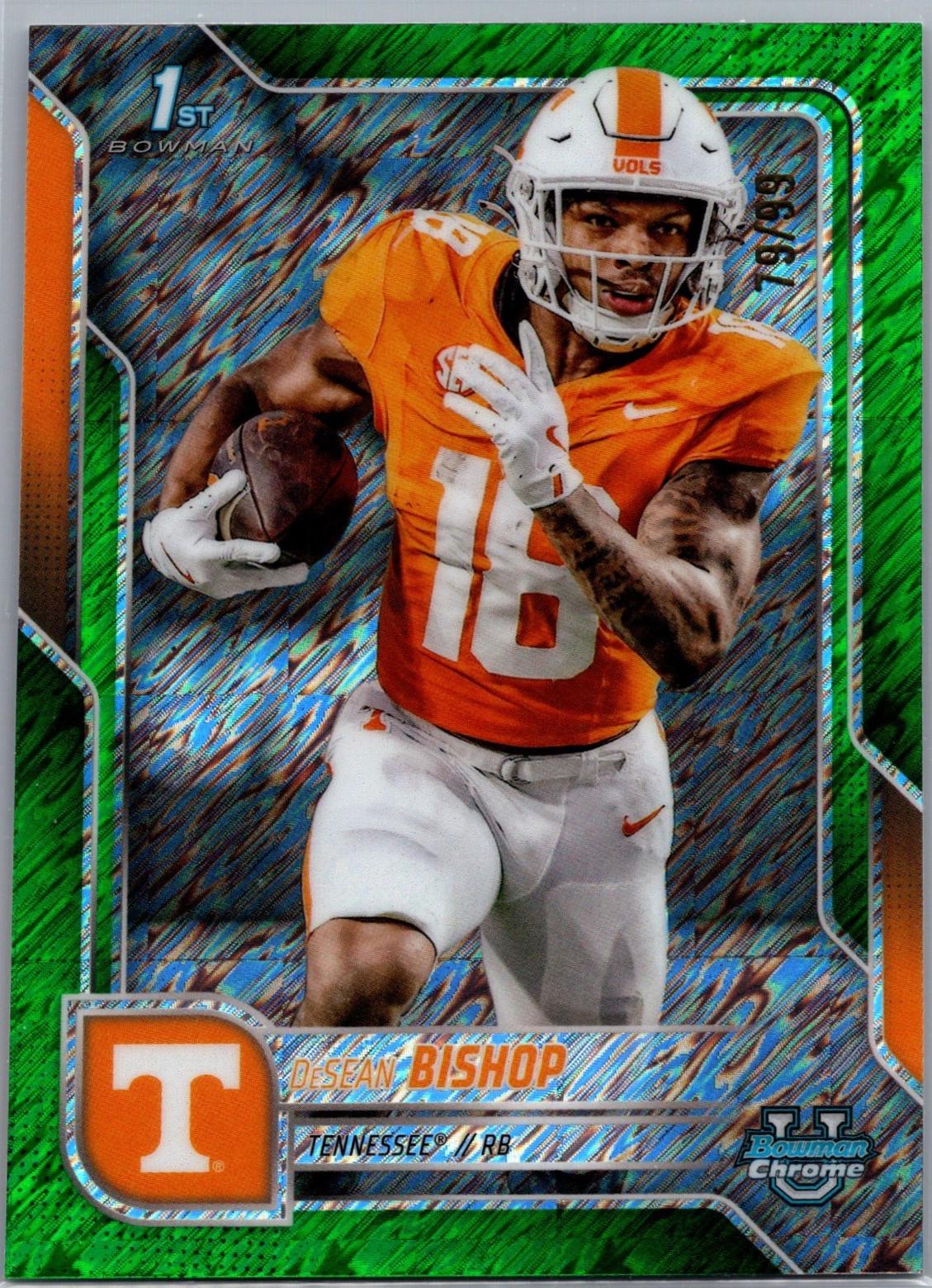 DeSean Bishop [Green Shimmer Refractor] #67