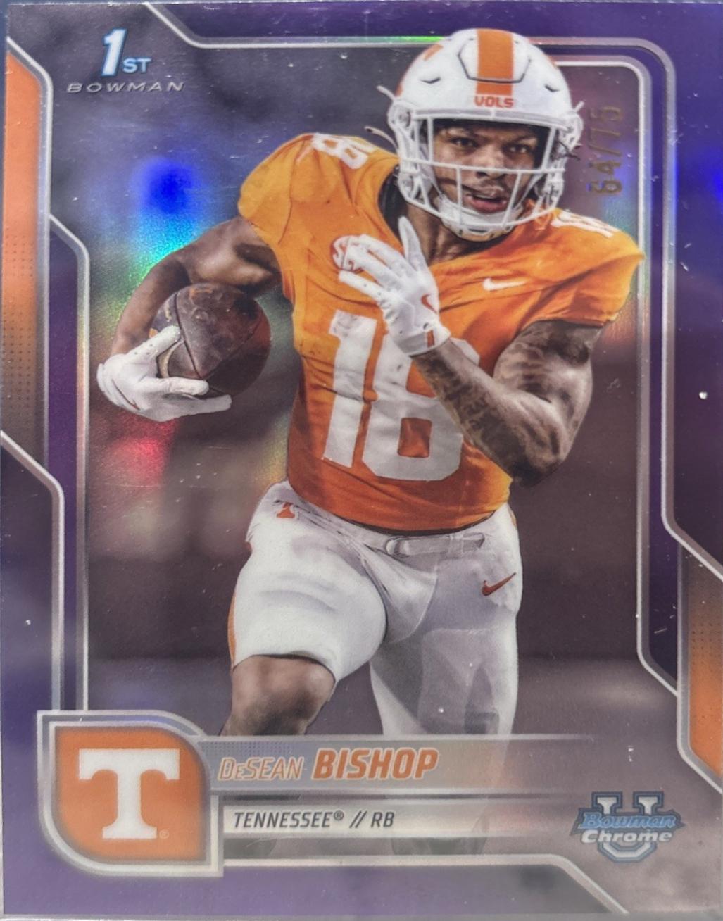 DeSean Bishop [Purple Refractor] #67