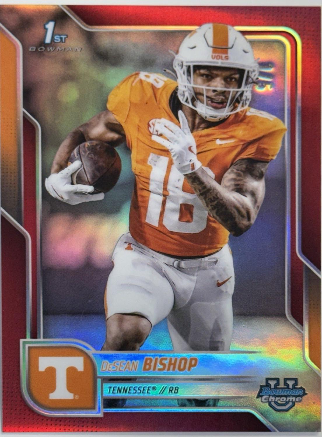 DeSean Bishop [Red Refractor] #67