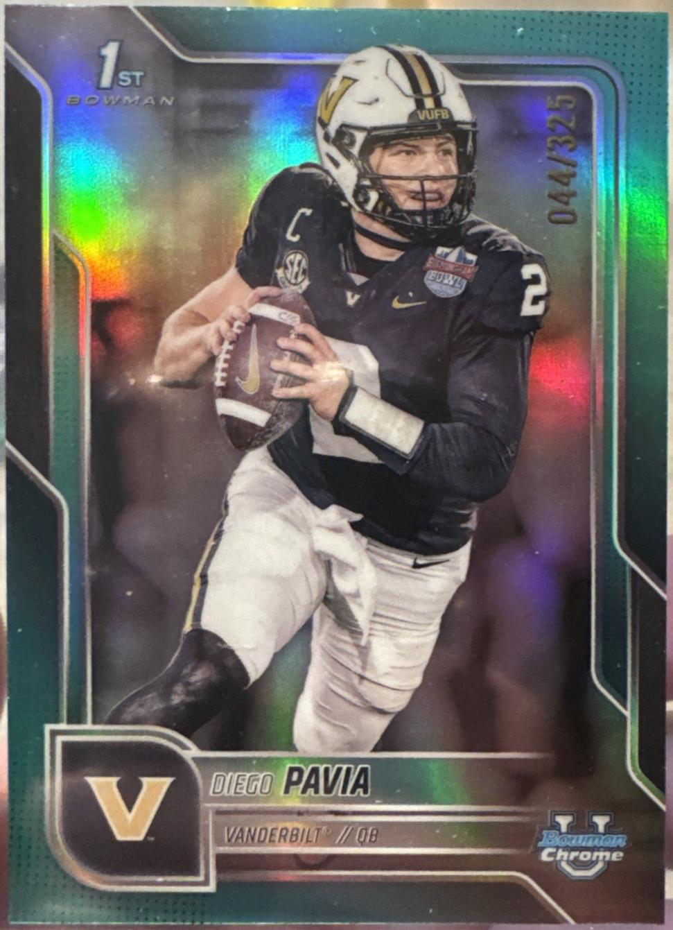 Diego Pavia [Aqua Refractor] #190