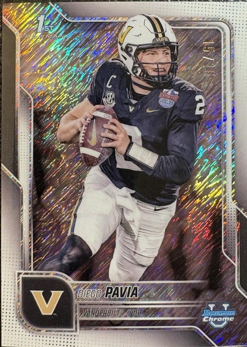 Diego Pavia [White Refractor] #190