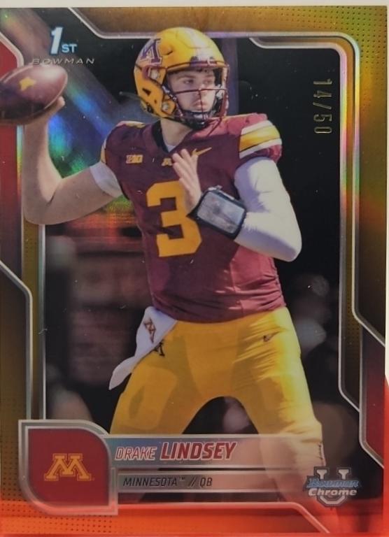 Drake Lindsey [Gold Refractor] #96