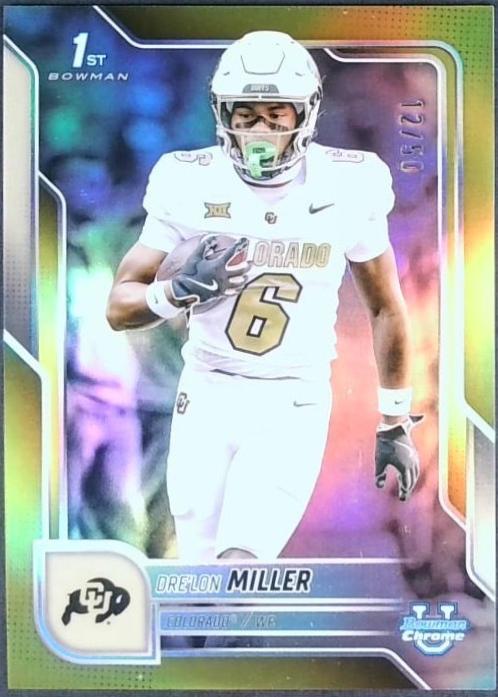 Drelon Miller [Gold Refractor] #103
