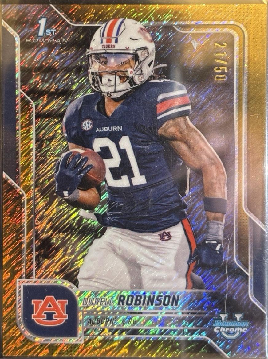 Durell Robinson [Gold Shimmer Refractor] #147
