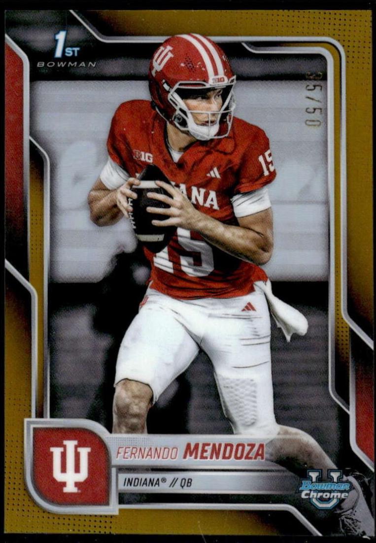 Fernando Mendoza [Gold Refractor] #109