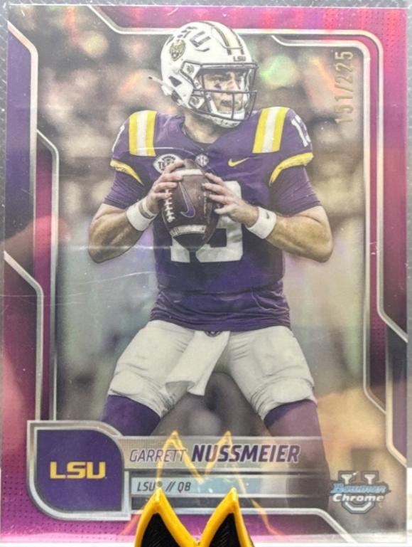 Garrett Nussmeier [Fuchsia Refractor] #189
