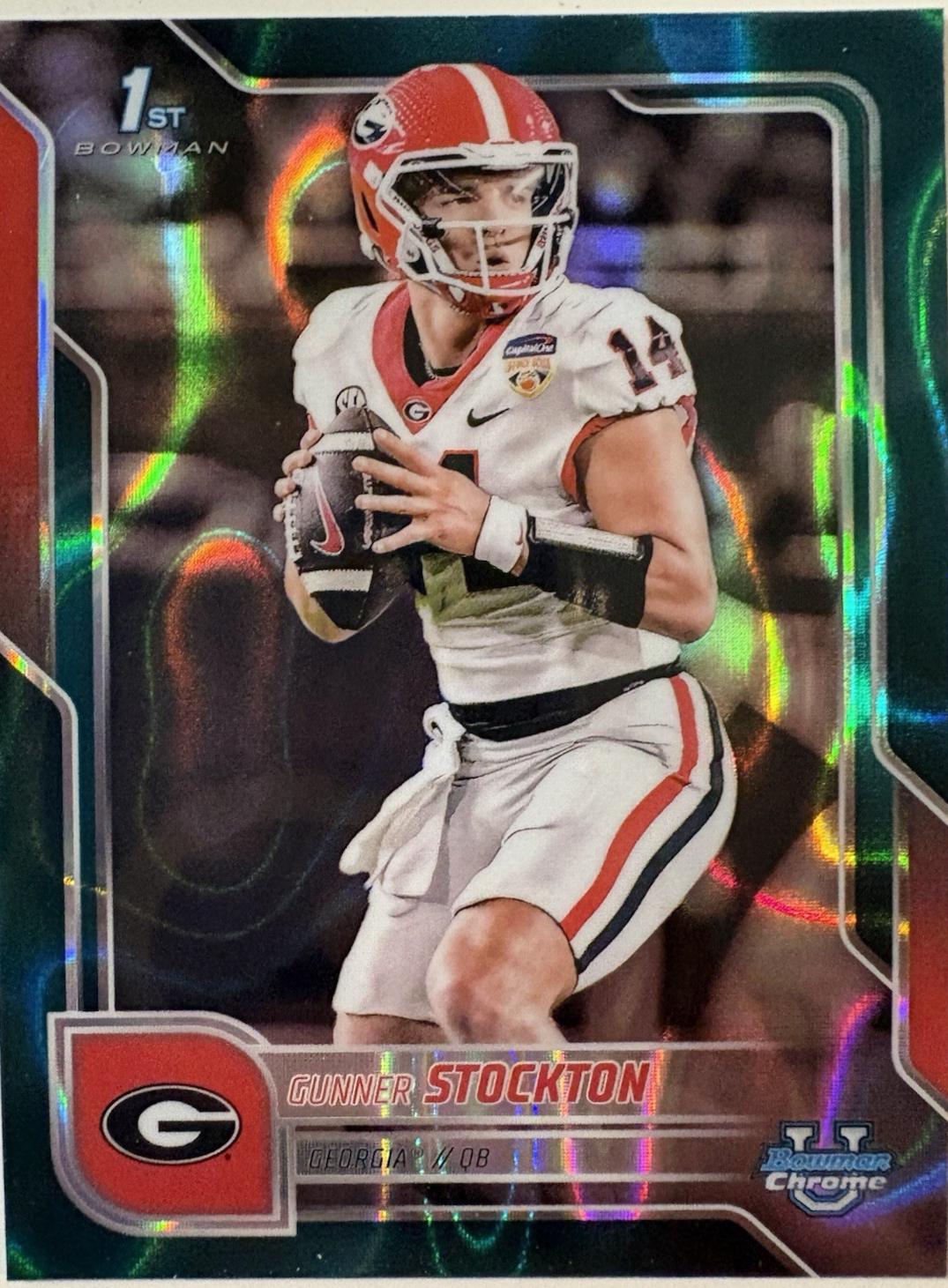 Gunner Stockton [Teal Lava Refractor] #131