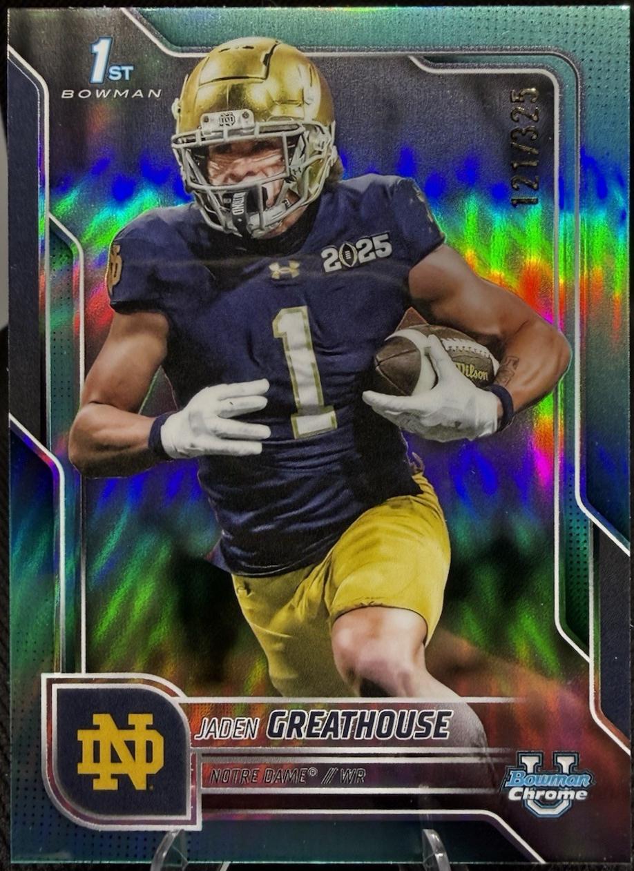 Jaden Greathouse [Aqua Refractor] #63