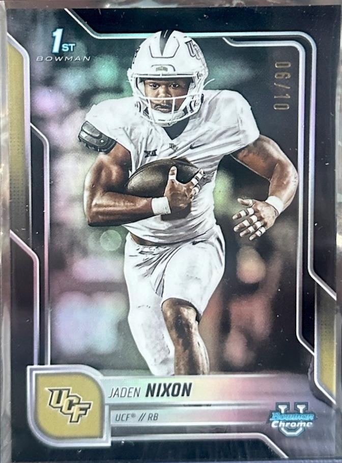 Jaden Nixon [Black Refractor] #113