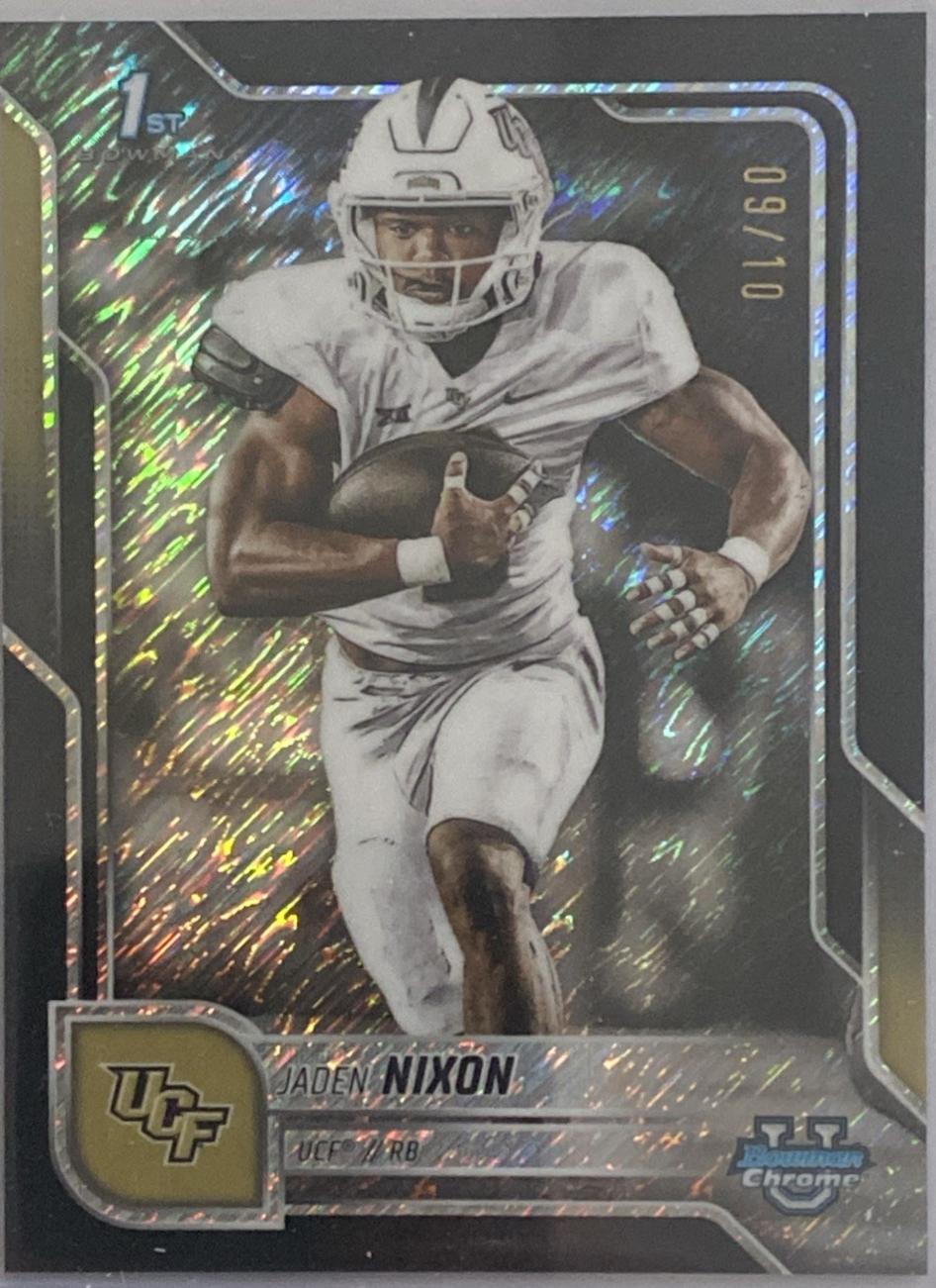 Jaden Nixon [Black Shimmer Refractor] #113
