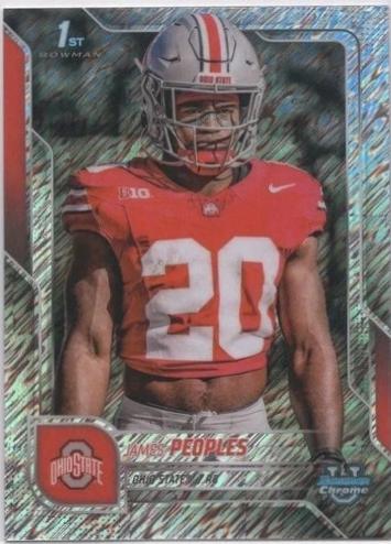 James Peoples [Shimmer Refractor] #43