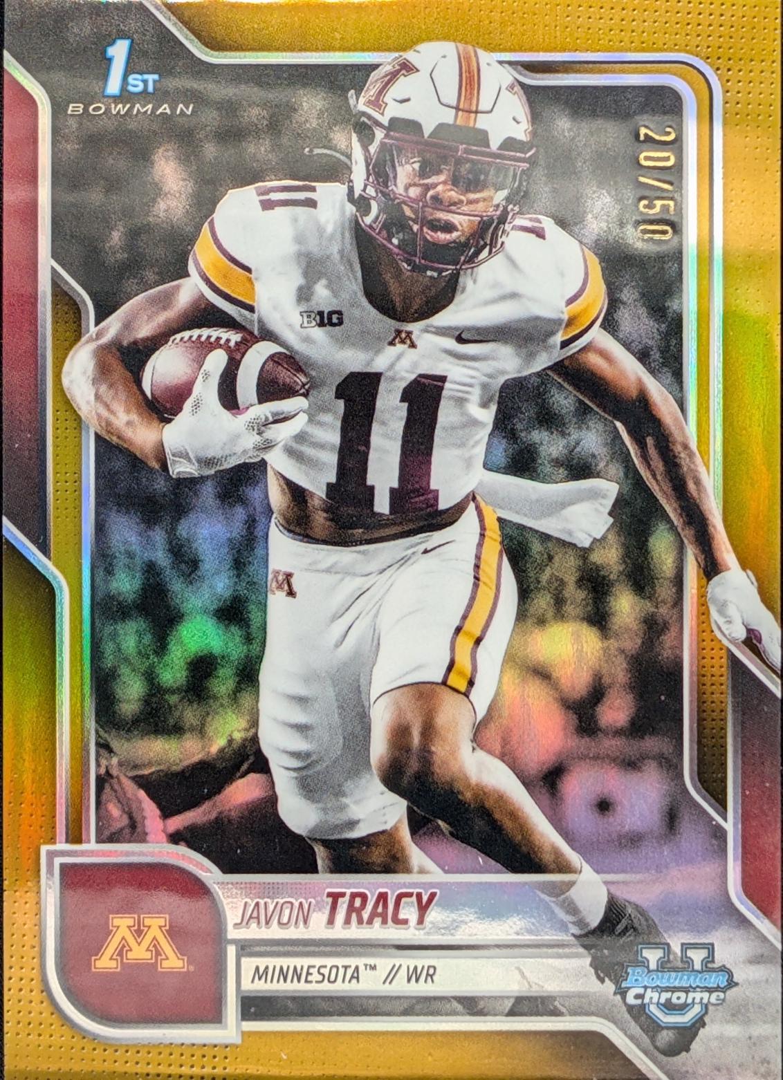 Javon Tracy [Gold Refractor] #175