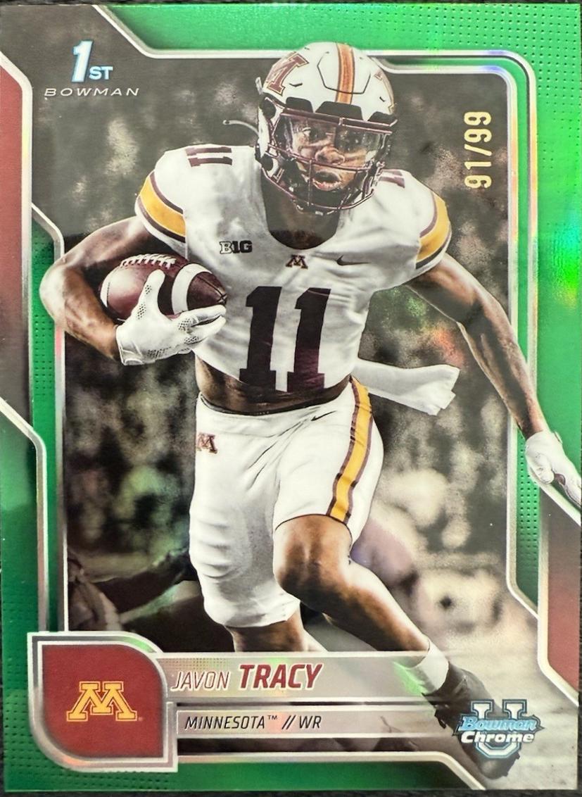 Javon Tracy [Green Refractor] #175