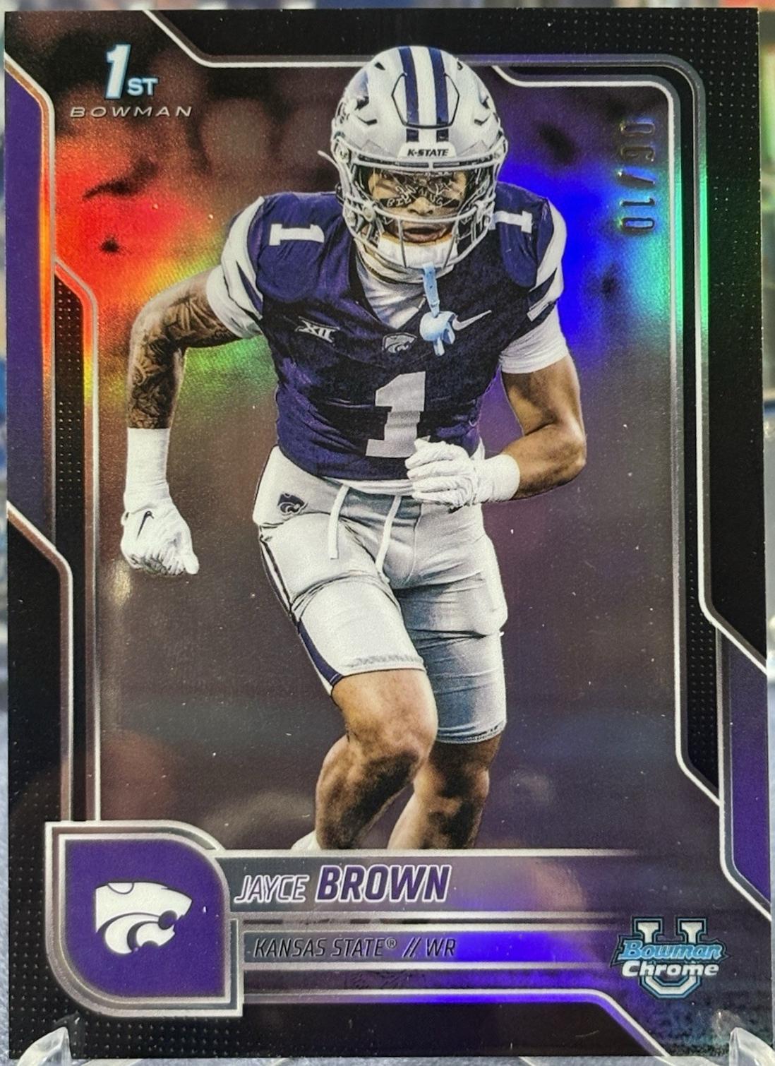 Jayce Brown [Black Refractor] #71