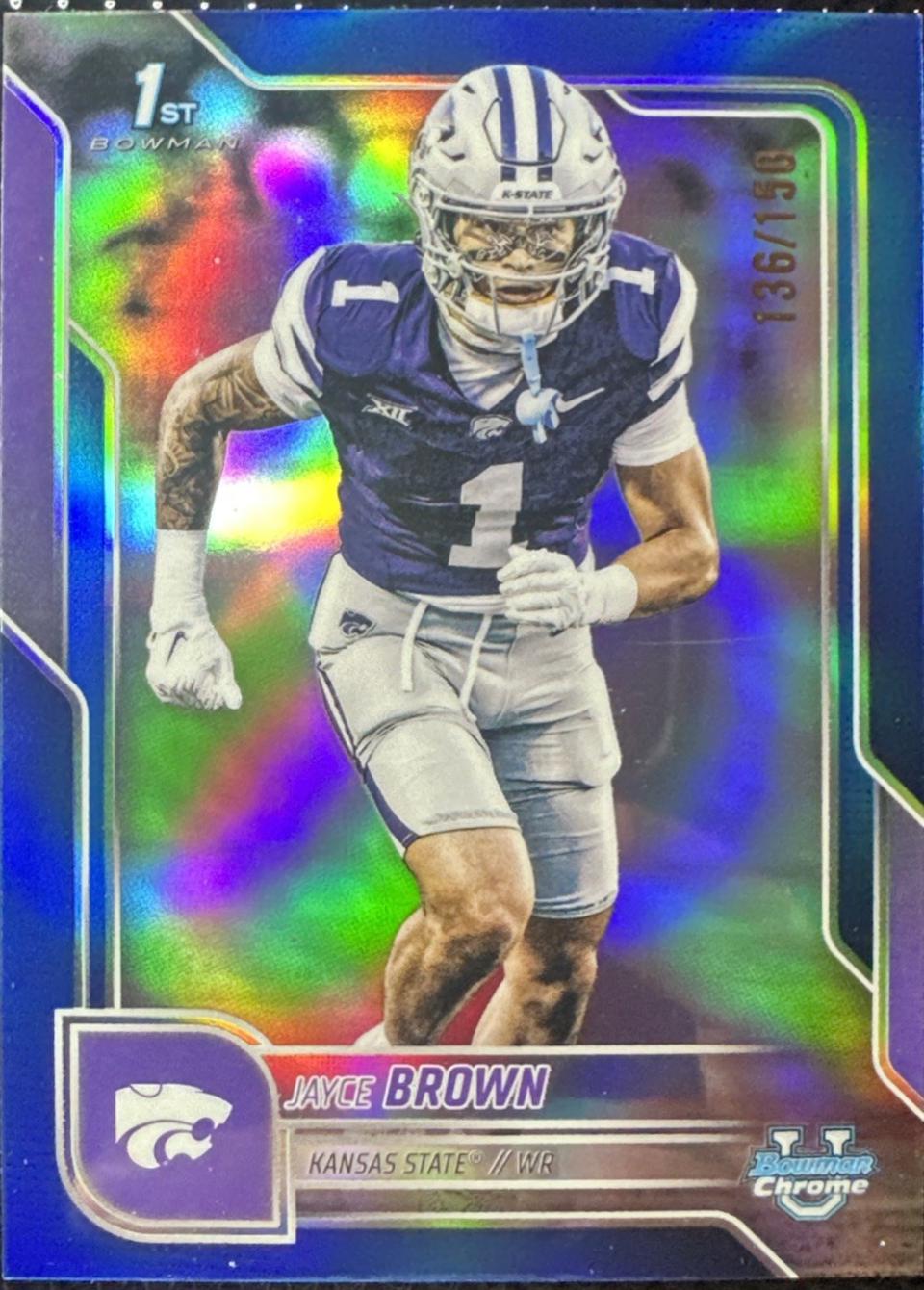 Jayce Brown [Blue Refractor] #71