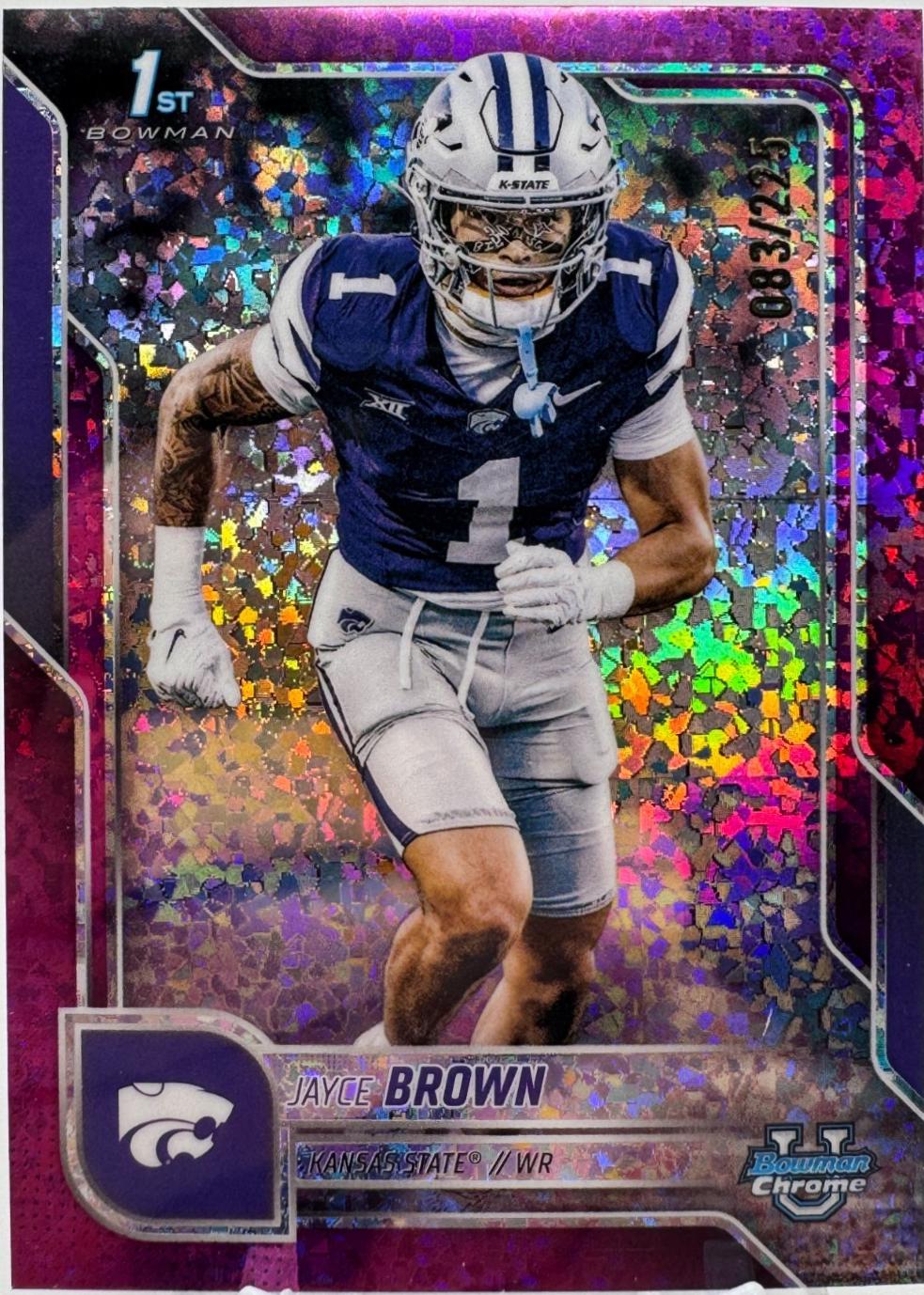 Jayce Brown [Fuchsia Mini-Diamond Refractor] #71