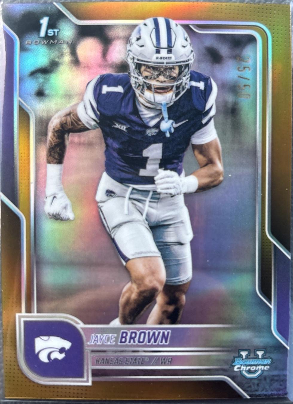 Jayce Brown [Gold Refractor] #71