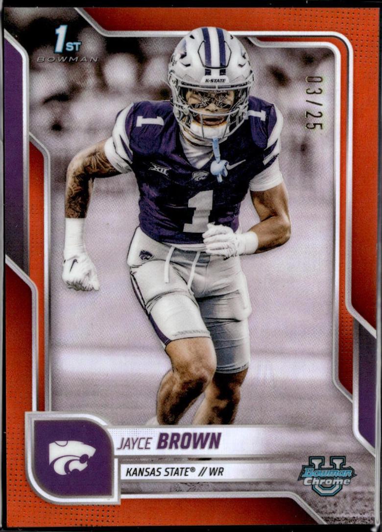 Jayce Brown [Orange Refractor] #71