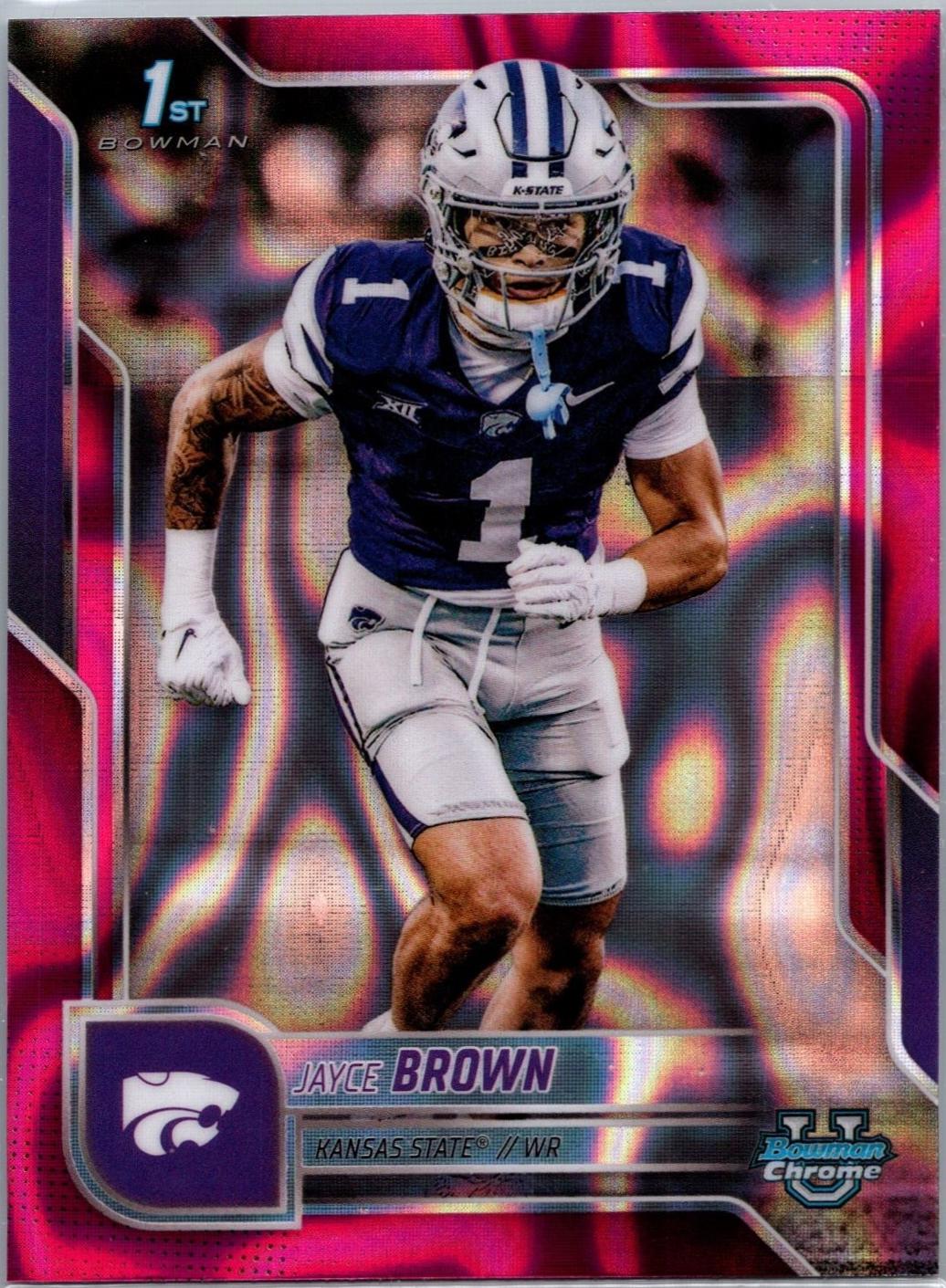 Jayce Brown [Pink Lava Refractor] #71