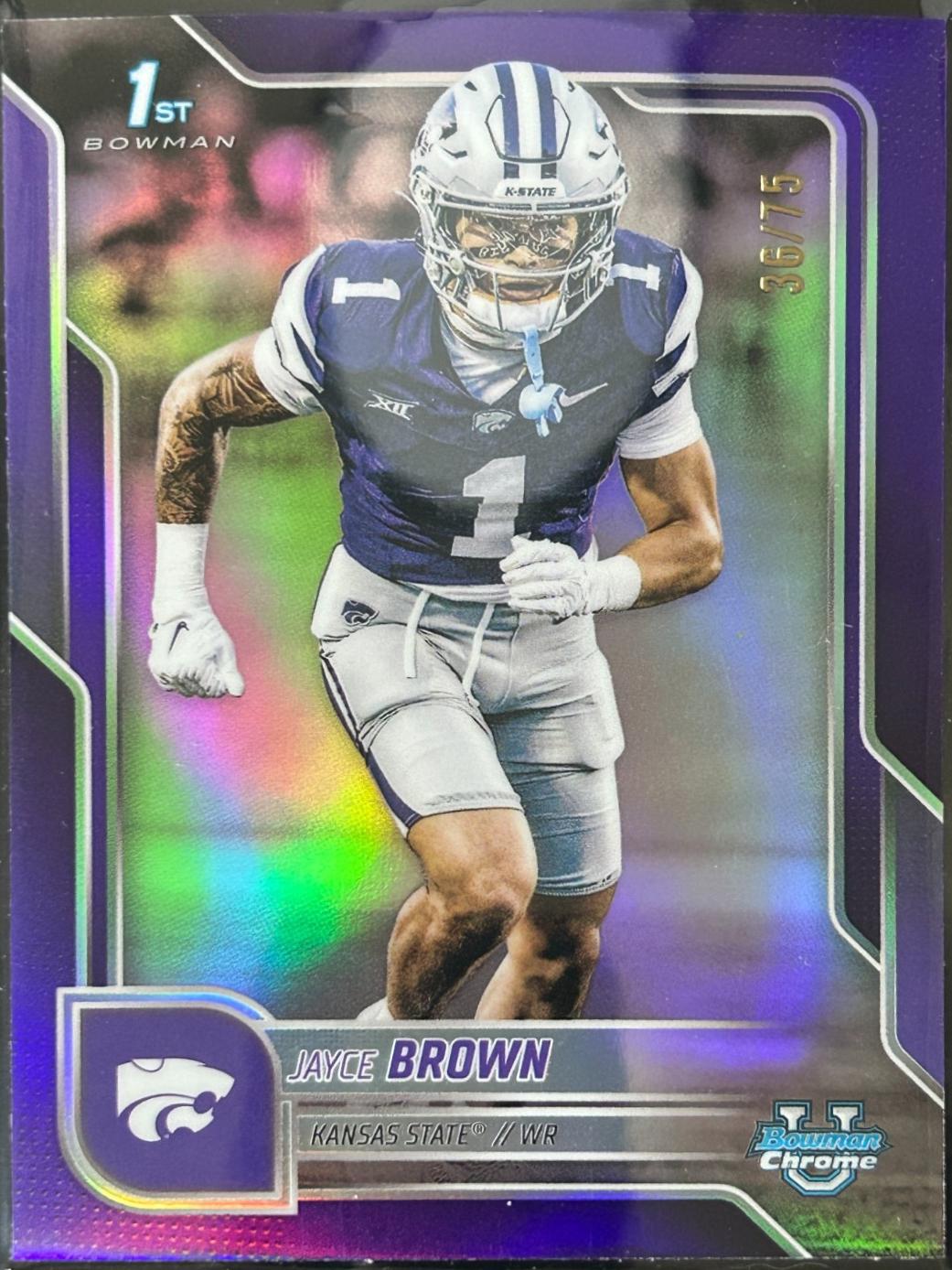 Jayce Brown [Purple Refractor] #71