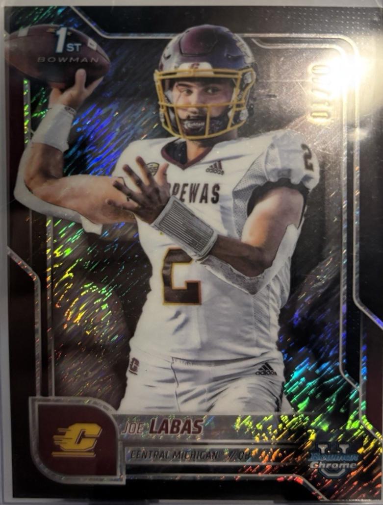 Joe Labas [Black Shimmer Refractor] #22