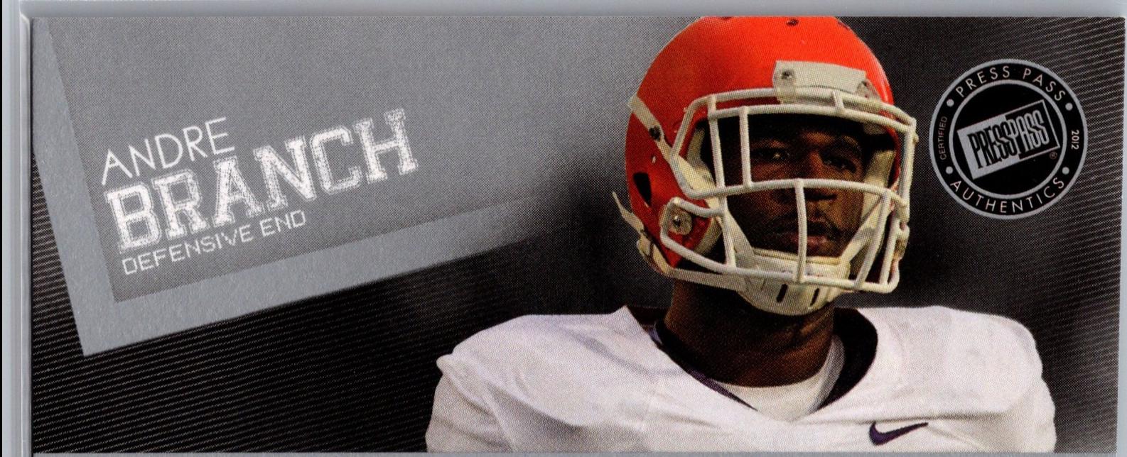 Andre Branch [Silver] #PPS-AB