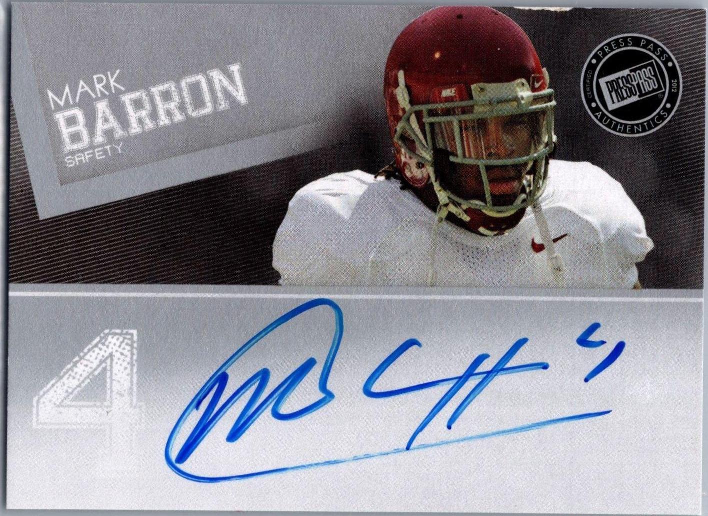 Mark Barron #PPS-MB