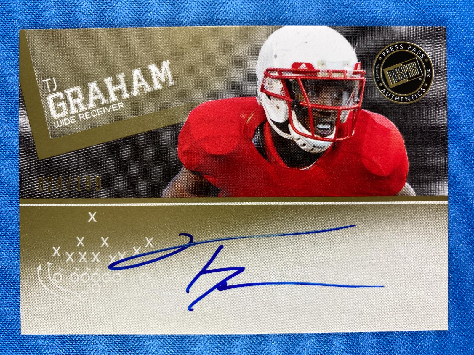 TJ Graham [RC, Auto, /199] #PPS-TG
