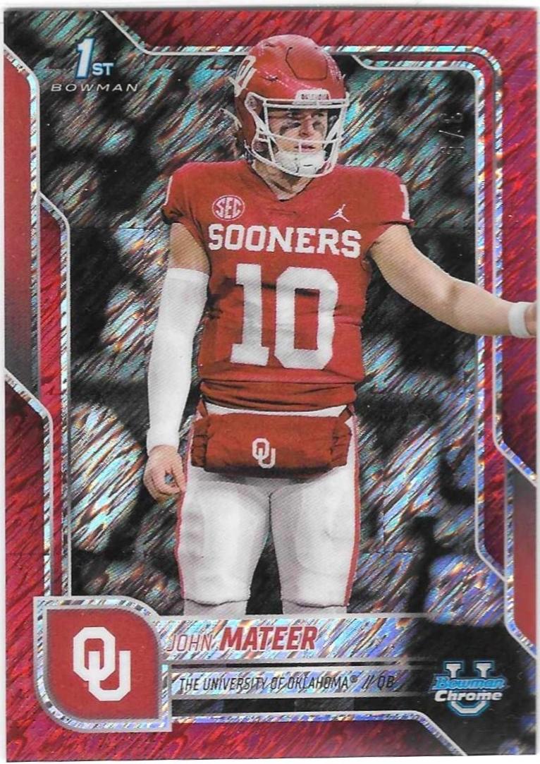John Mateer [Red Shimmer Refractor] #1