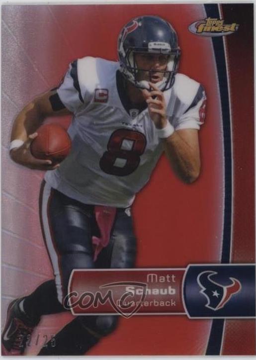 Matt Schaub [Red Refractor] #83