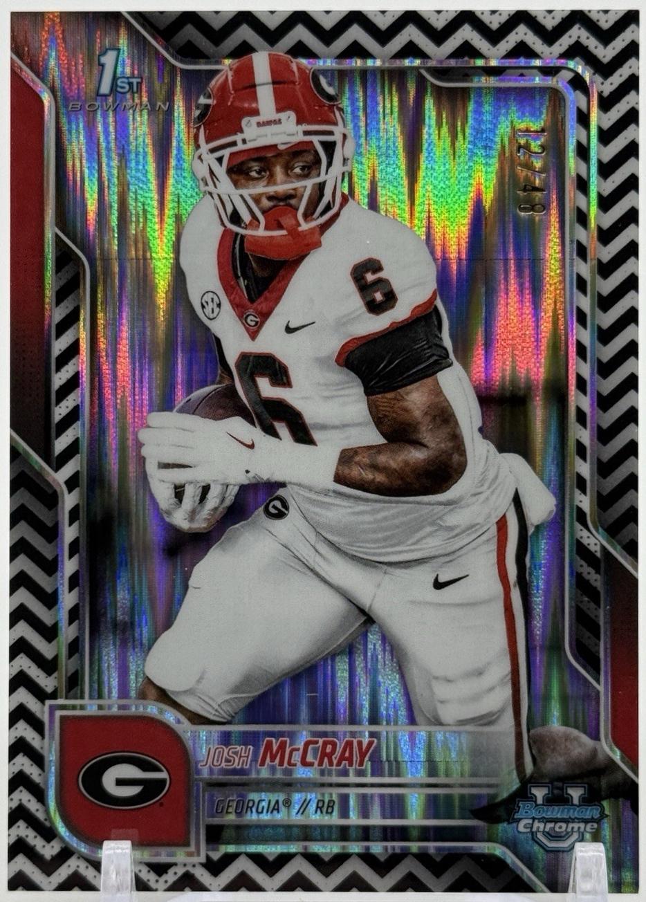 Josh McCray [Black White Stealth Refractor] #173