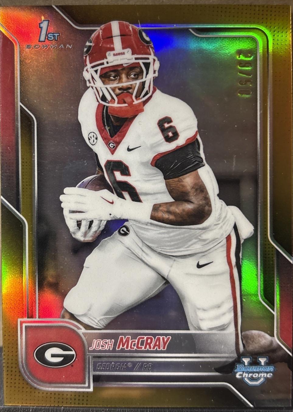 Josh McCray [Gold Refractor] #173