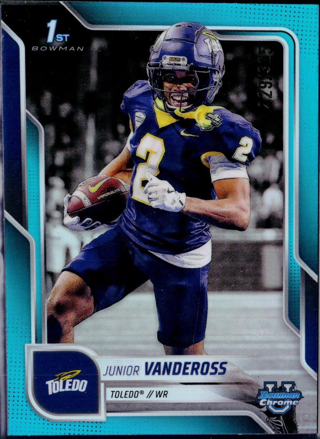 Junior Vandeross [Aqua Refractor] #197