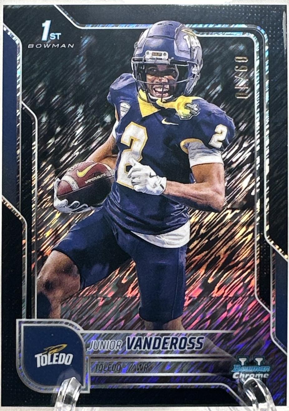 Junior Vandeross [Black Shimmer Refractor] #197