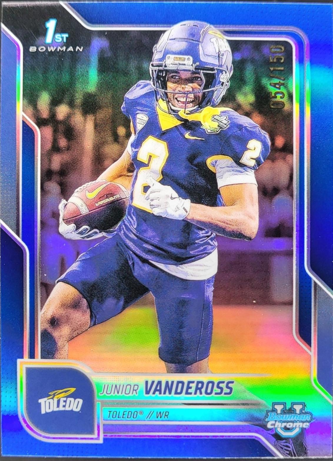 Junior Vandeross [Blue Refractor] #197