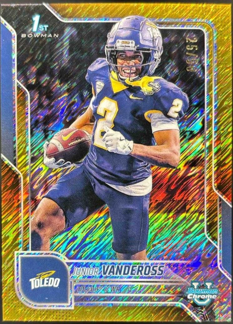 Junior Vandeross [Gold Shimmer Refractor] #197