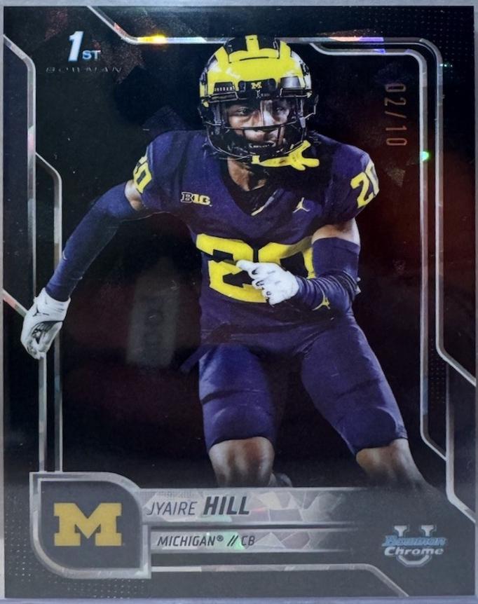 Jyaire Hill [Black Refractor] #83