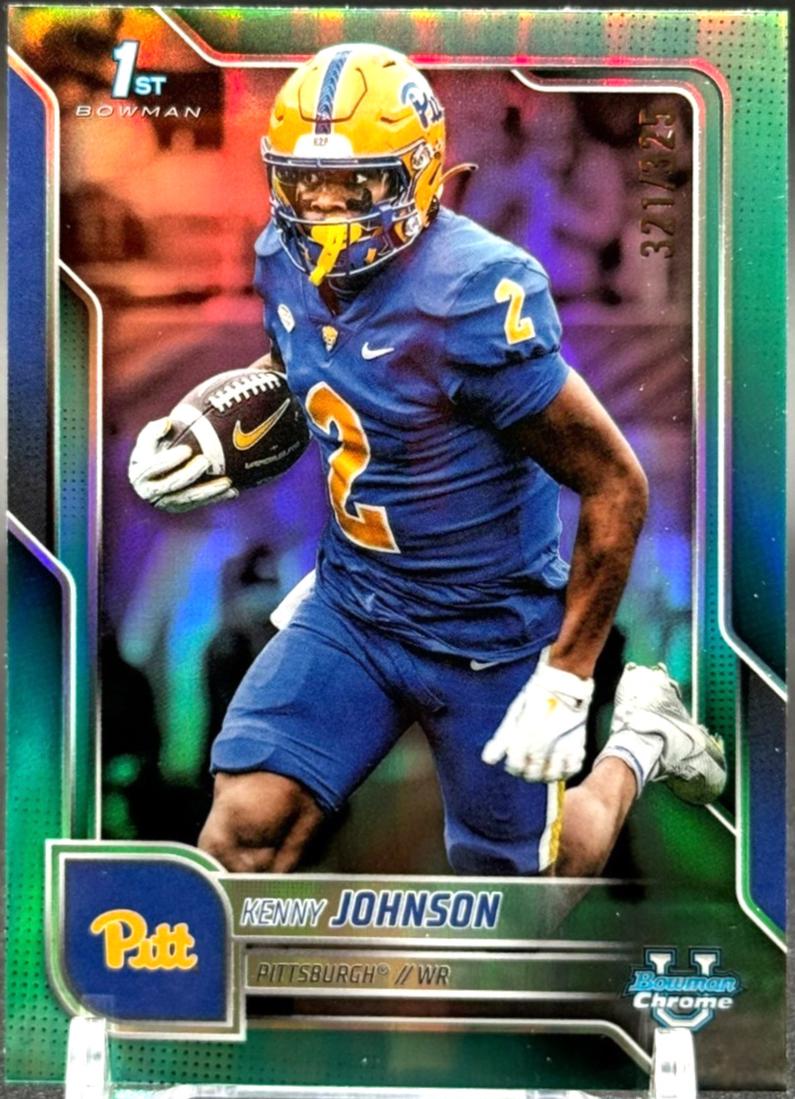 Kenny Johnson [Aqua Refractor] #87