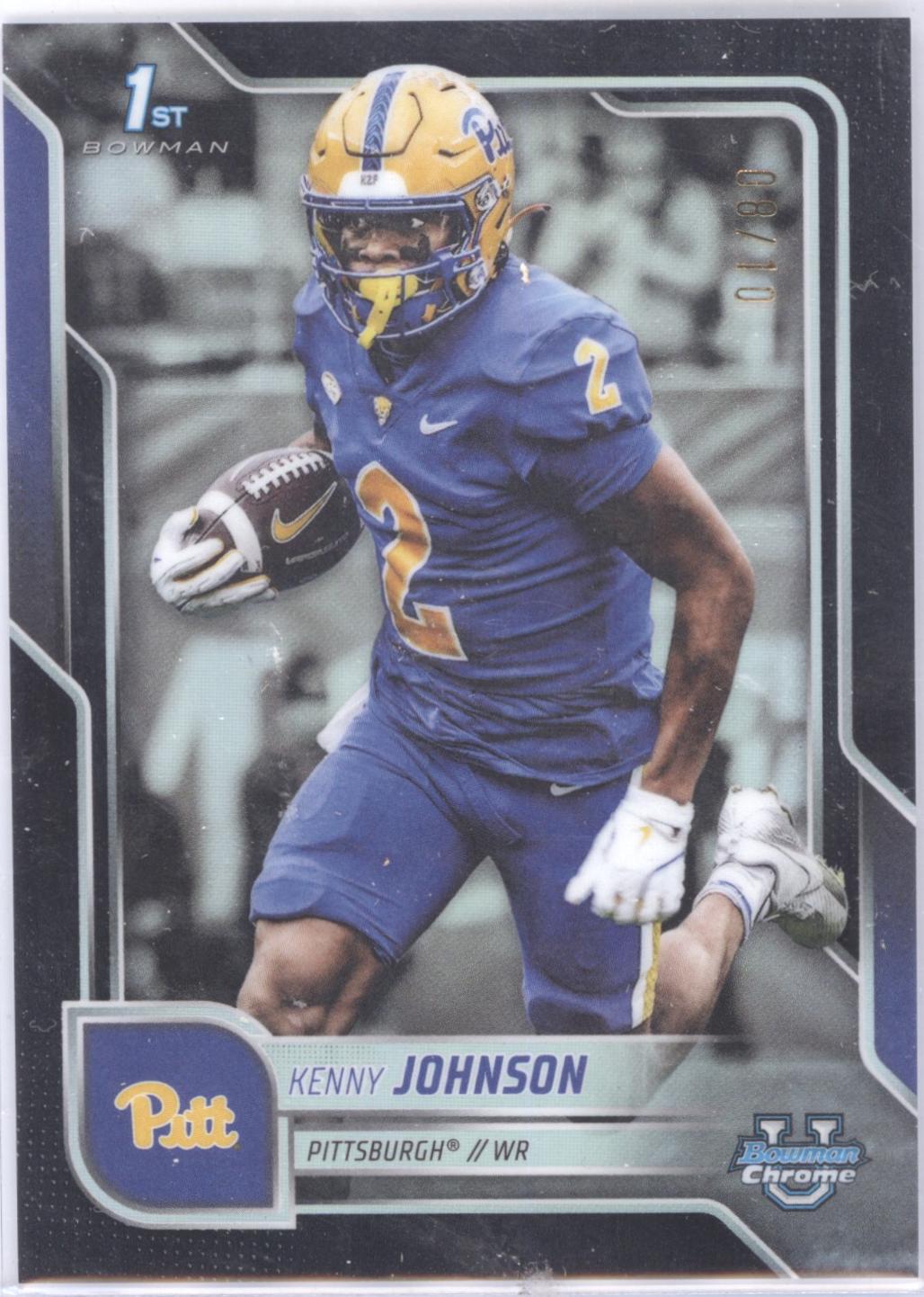 Kenny Johnson [Black Refractor] #87