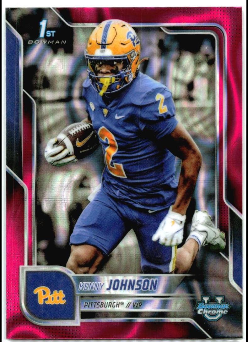 Kenny Johnson [Pink Lava Refractor] #87