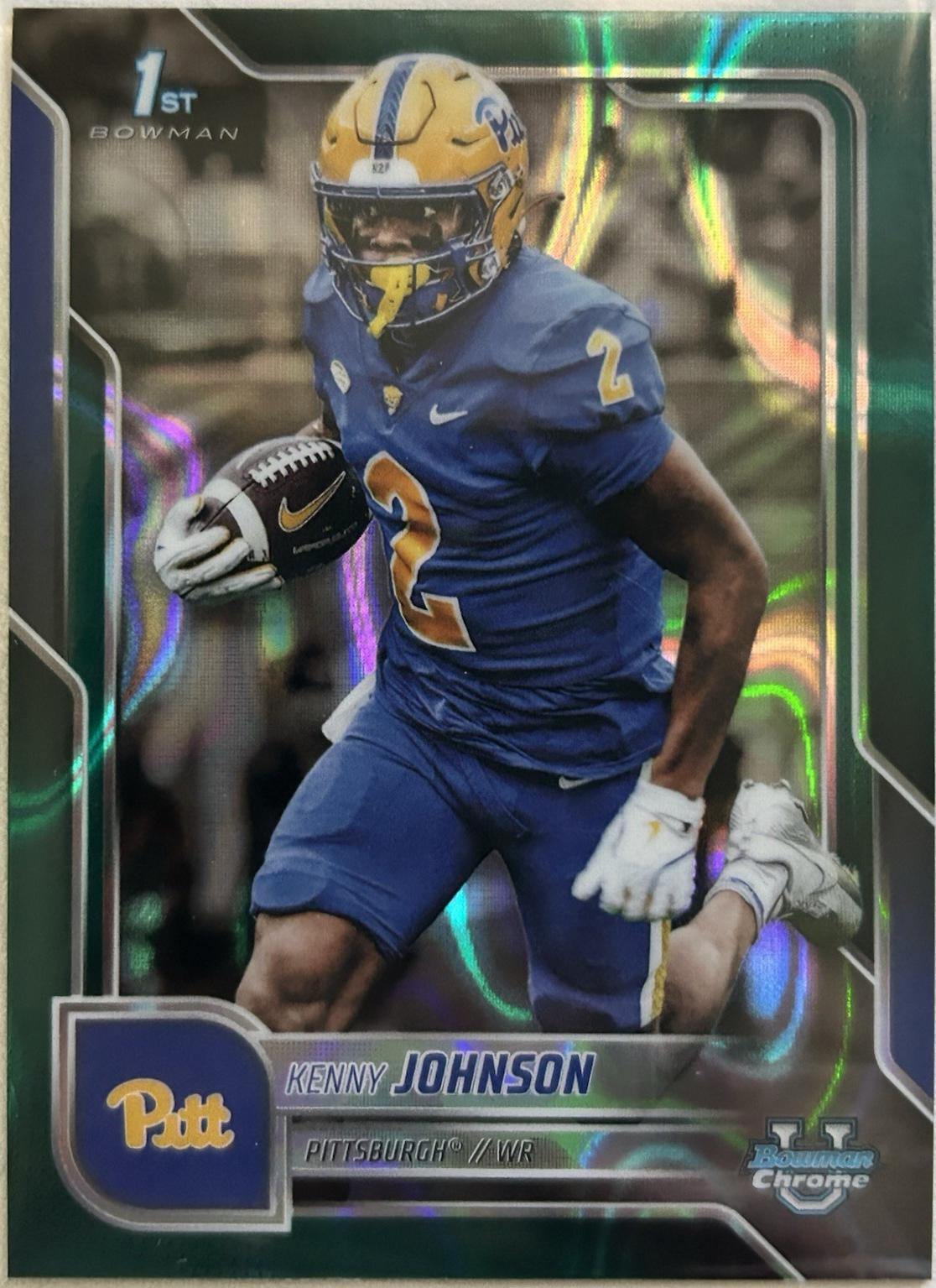 Kenny Johnson [Teal Lava Refractor] #87