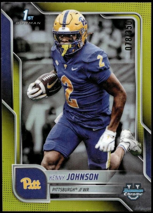 Kenny Johnson [Yellow Refractor] #87